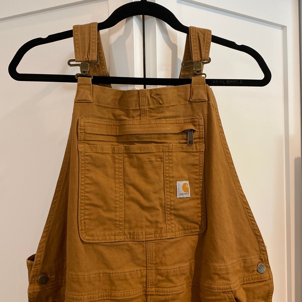 Deep Orange/Mustard Carhartt Overalls